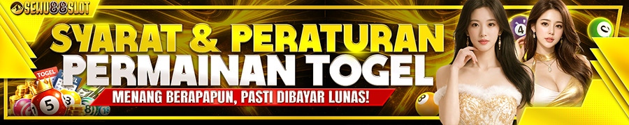 SYARAT DAN PERATURAN PERMAINAN TOGEL